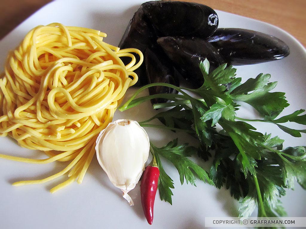 Spaghetti freschi alle cozze