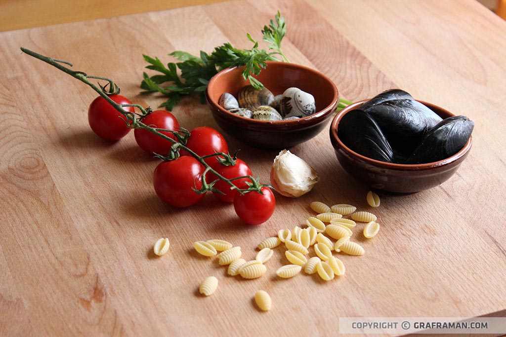 Gnocchetti risottati con cozze, vongole e pomodorini