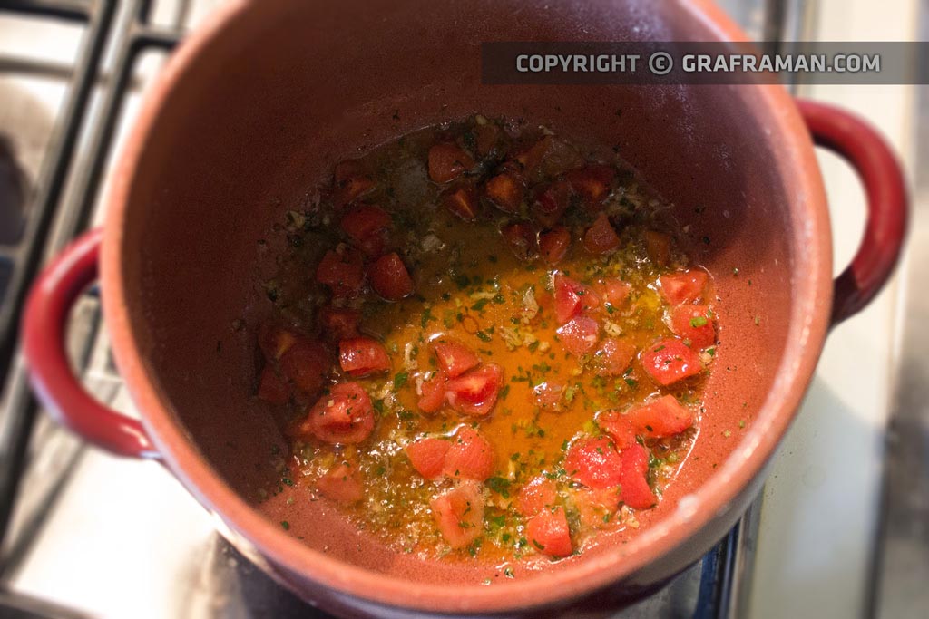 Pasta e fagioli con le cozze