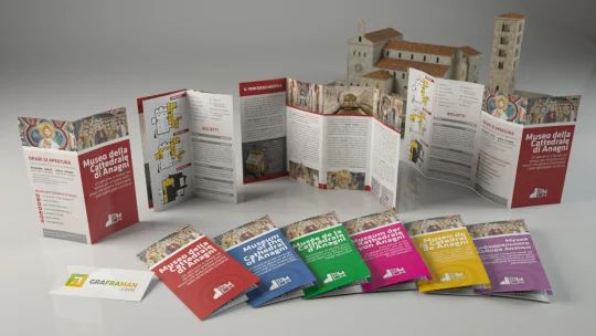 Ricostruzione 3D della brochure
