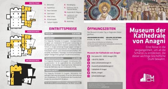 Brochure in tedesco - Fronte
