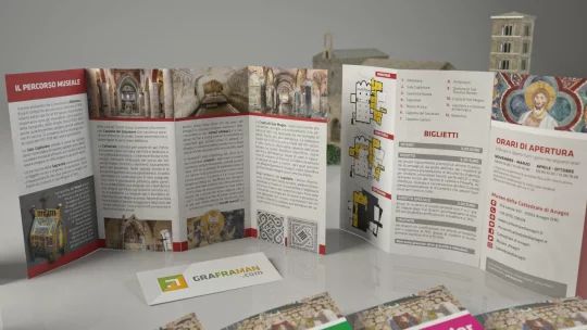 Ricostruzione 3D della brochure
