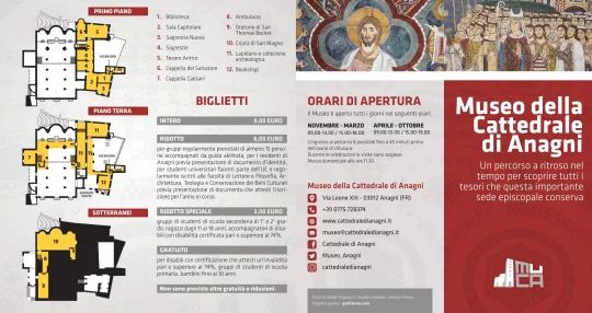 Brochure in italiano - Fronte
