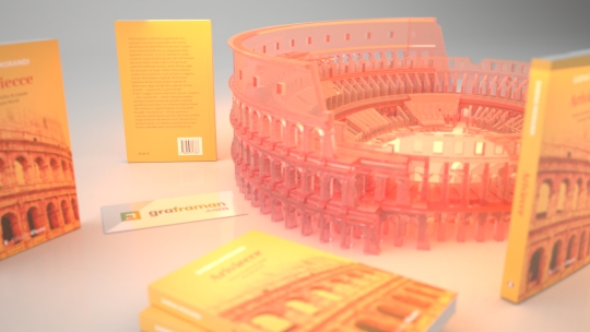 Ricostruzione 3D del libro
