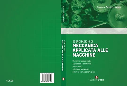 Copertina del libro "Esercitazioni di Meccanica applicata alle macchine"
