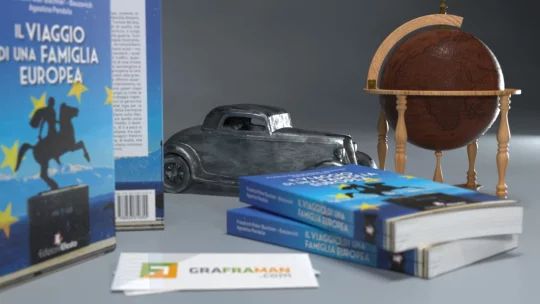 Ricostruzione 3D del libro
