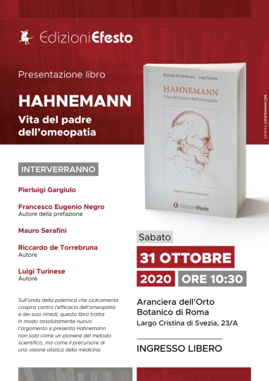 Locandina evento di presentazione libro
